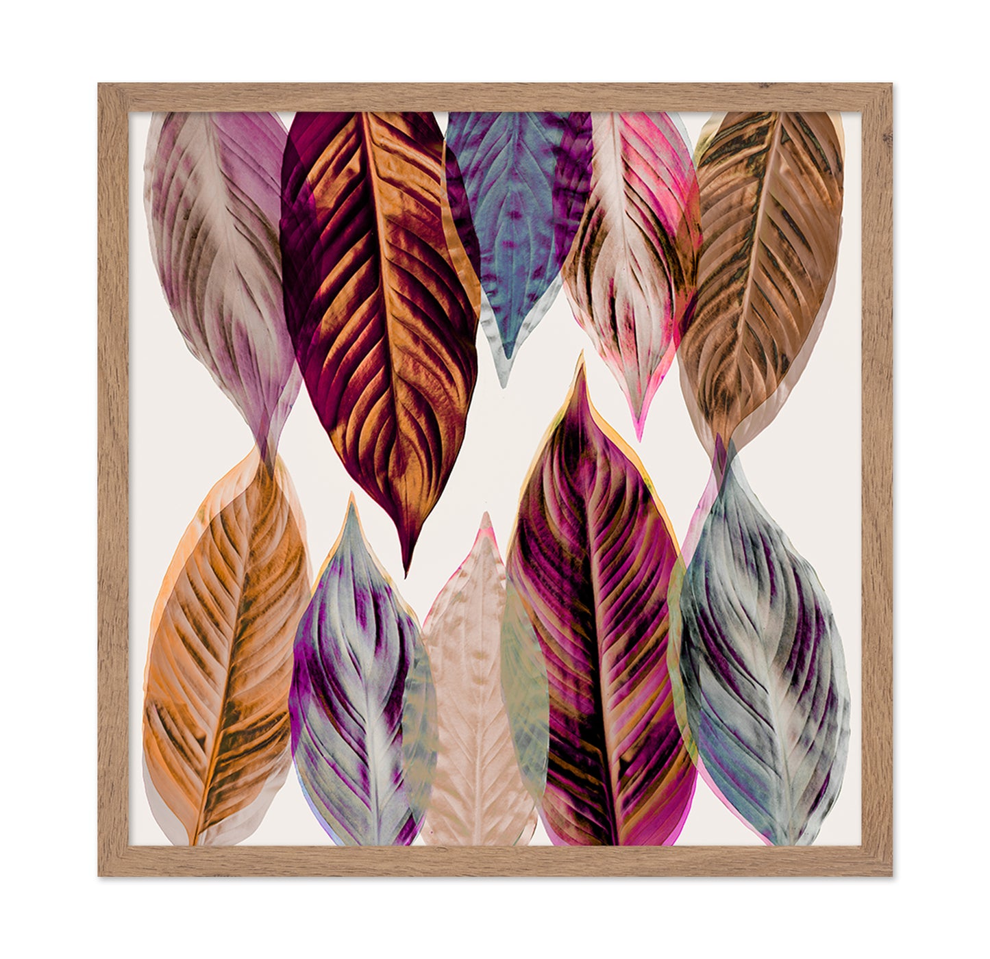 Colorful Leaf Pattern No1