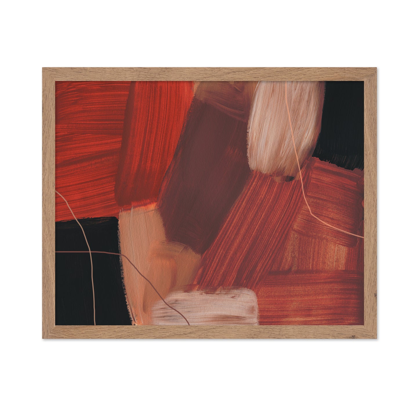 Bold Red Brush