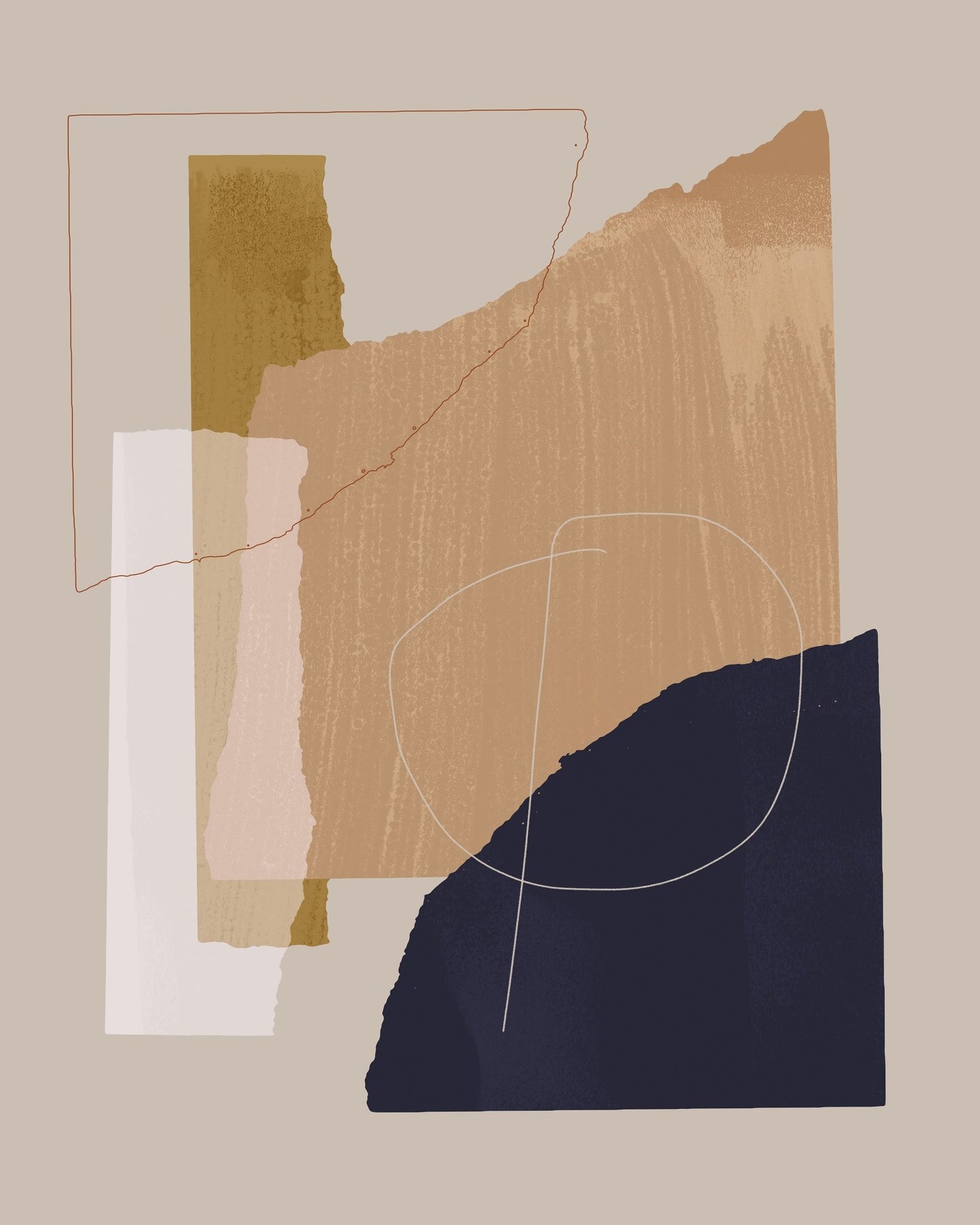 Neutral Shape Layers No1