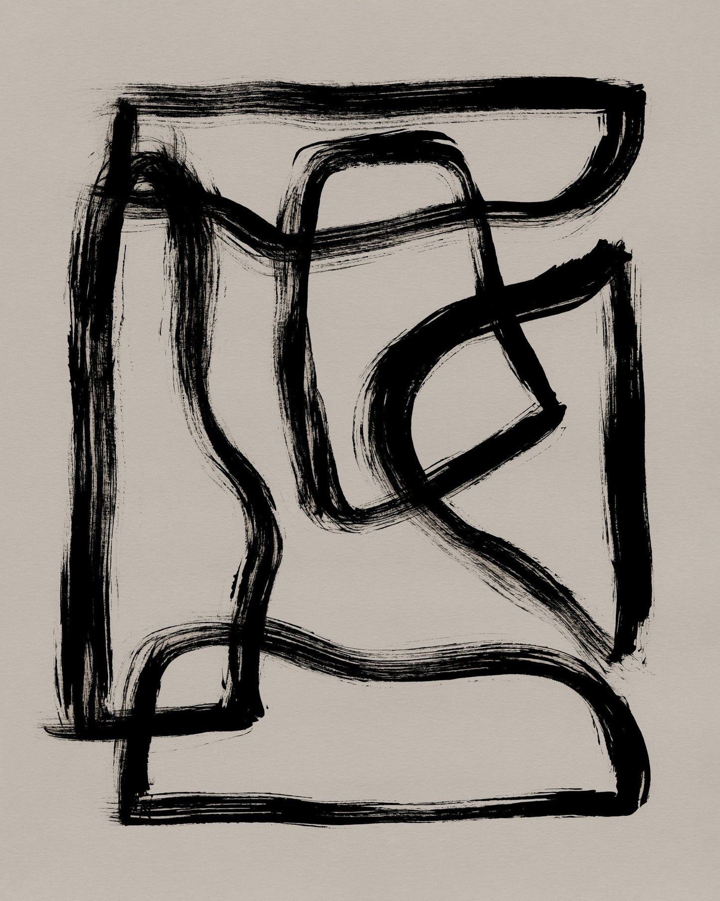 Bold Ink Shapes No2