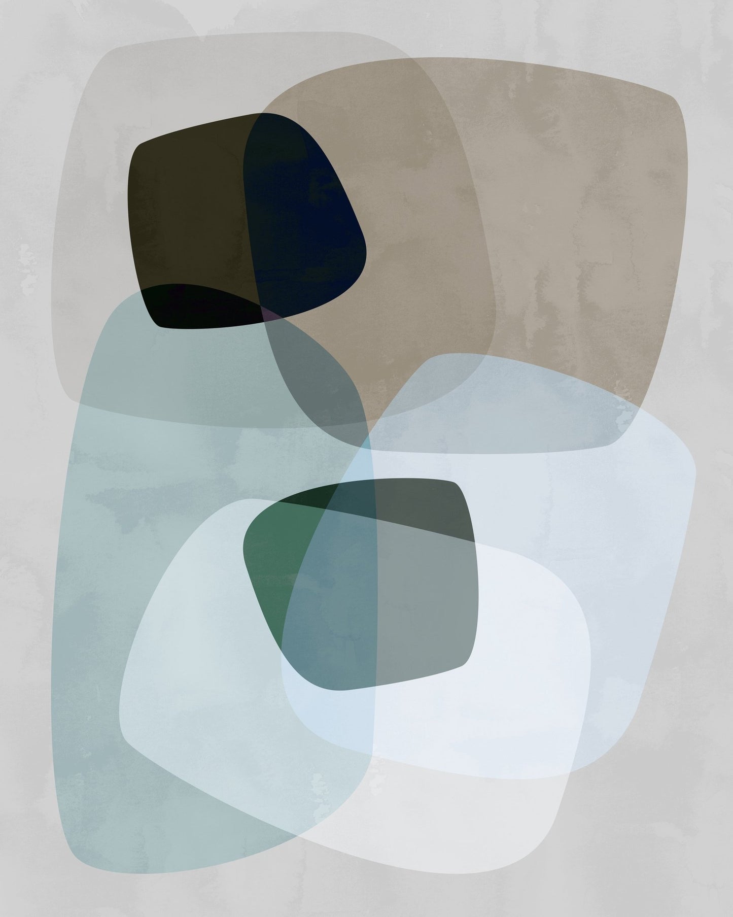 Muted Organic Shapes