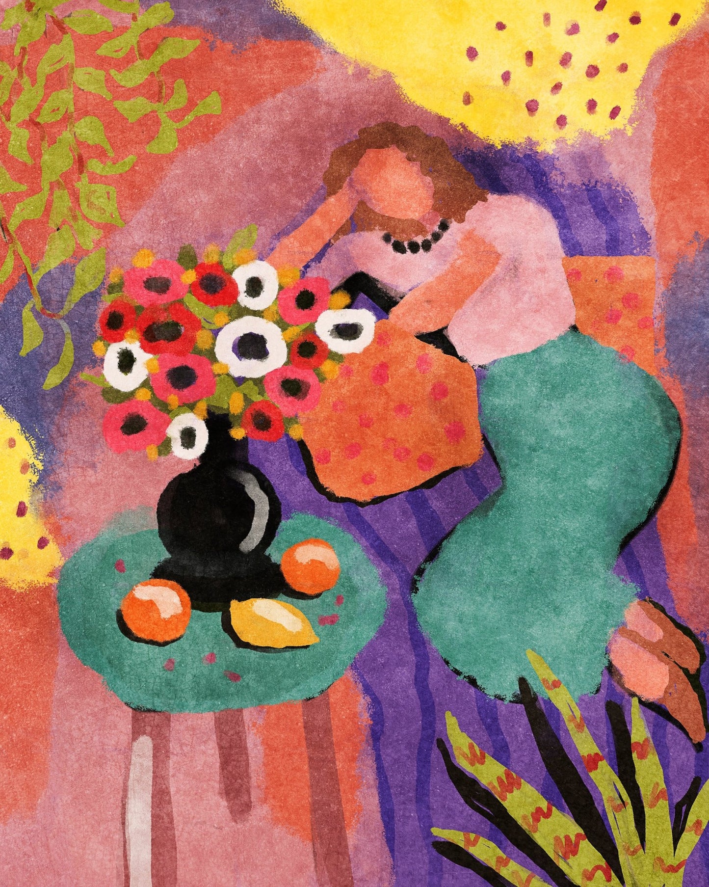 Cozy Floral Scene