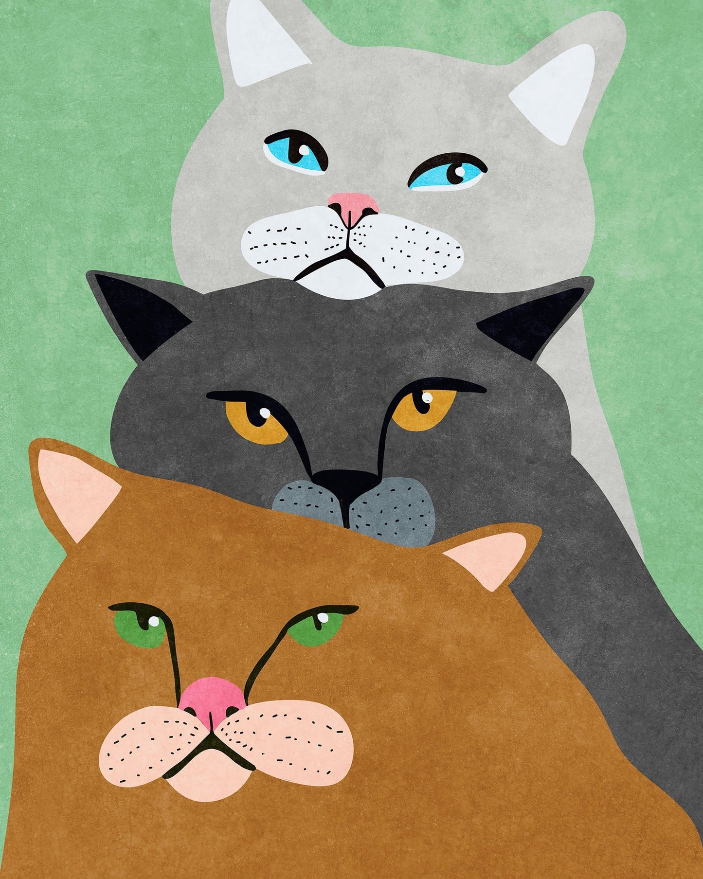 Three Cats No2