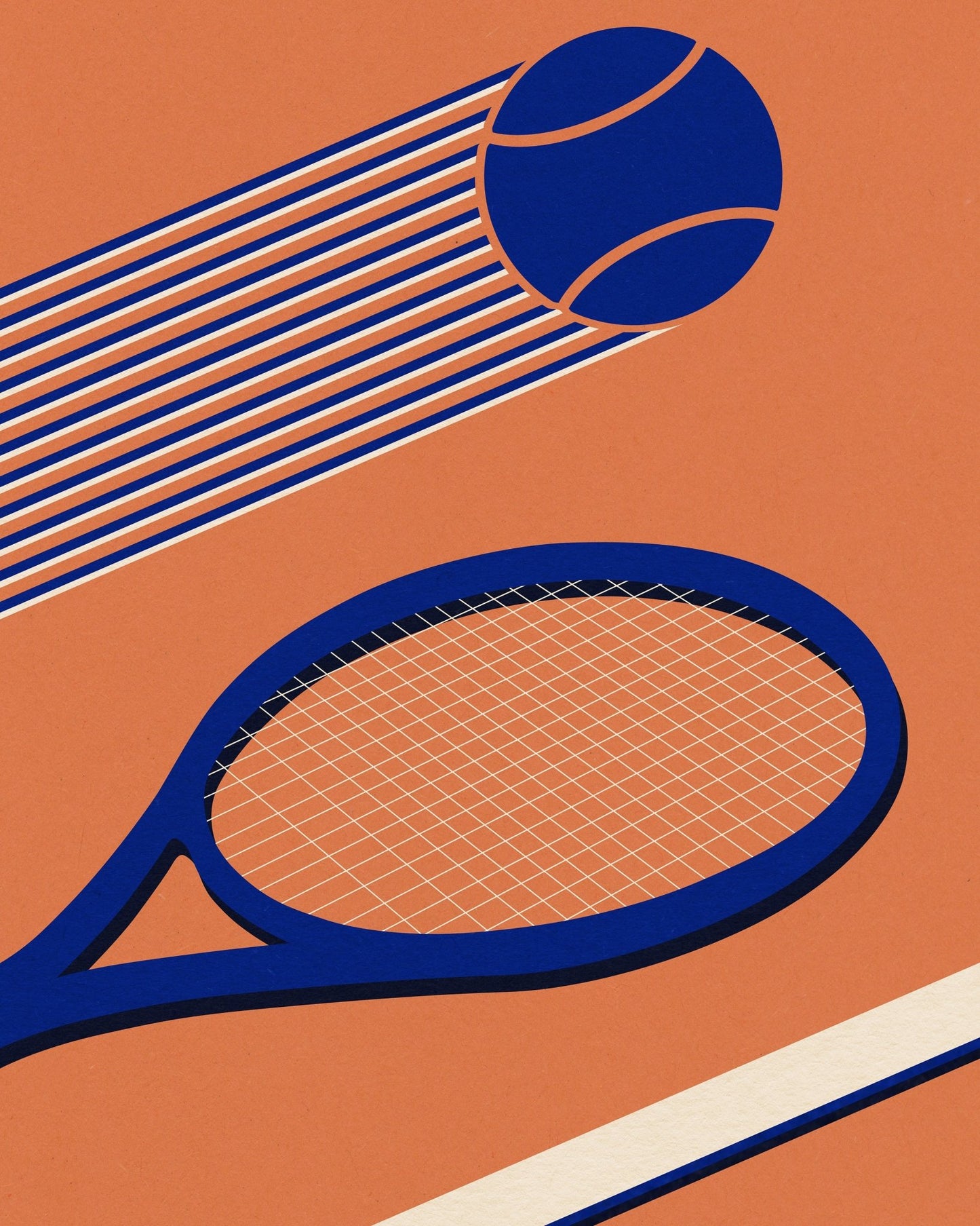 Retro Tennis Serve