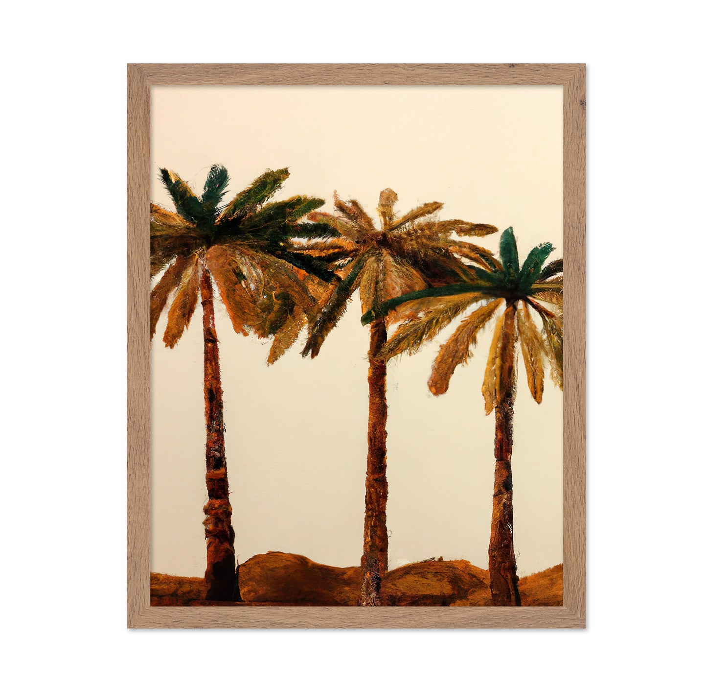 Textured Palm Trio