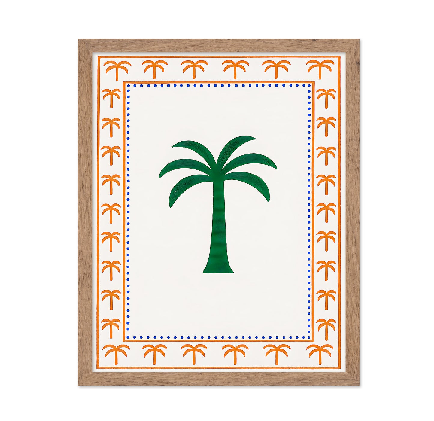 Palm Border Pattern
