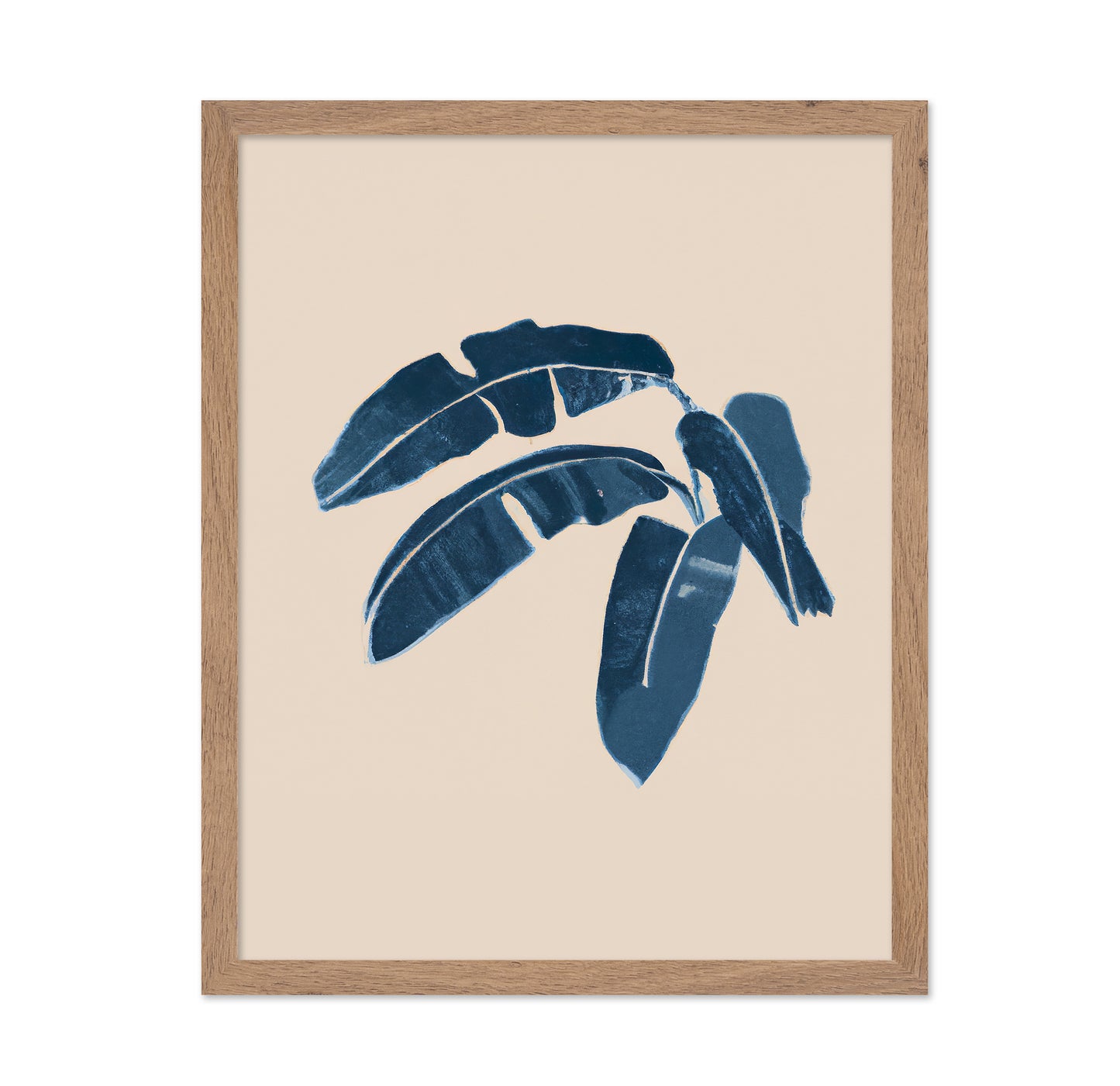 Indigo Palm Leaves