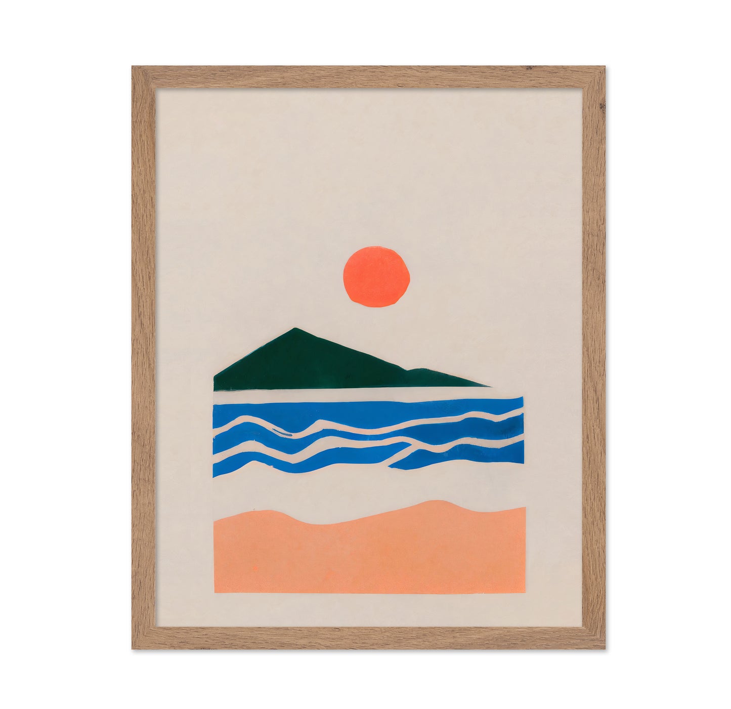 Minimal Coastal Sunset