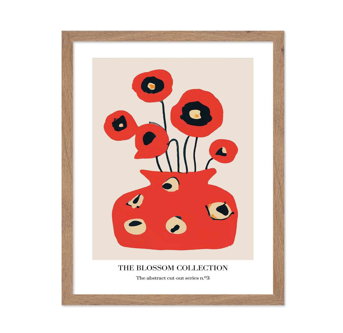 Red Blossom Vase
