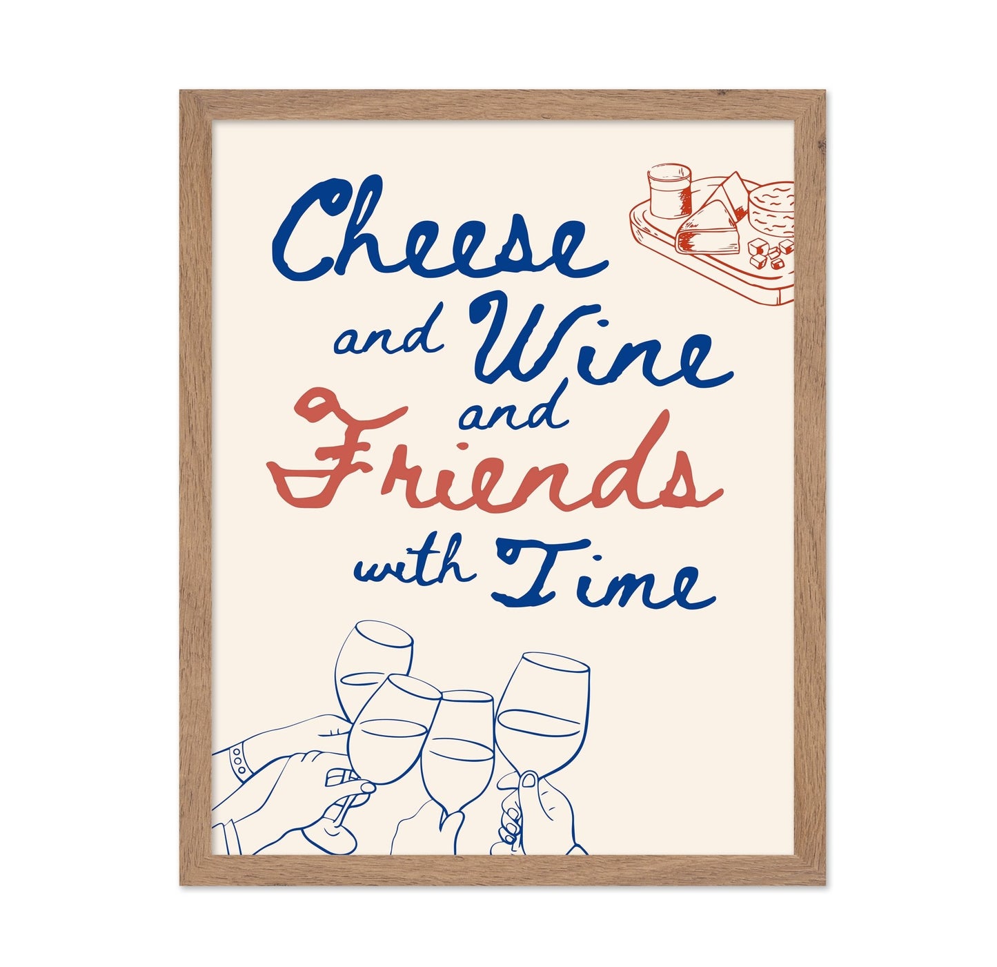 Cheese Wine Friends