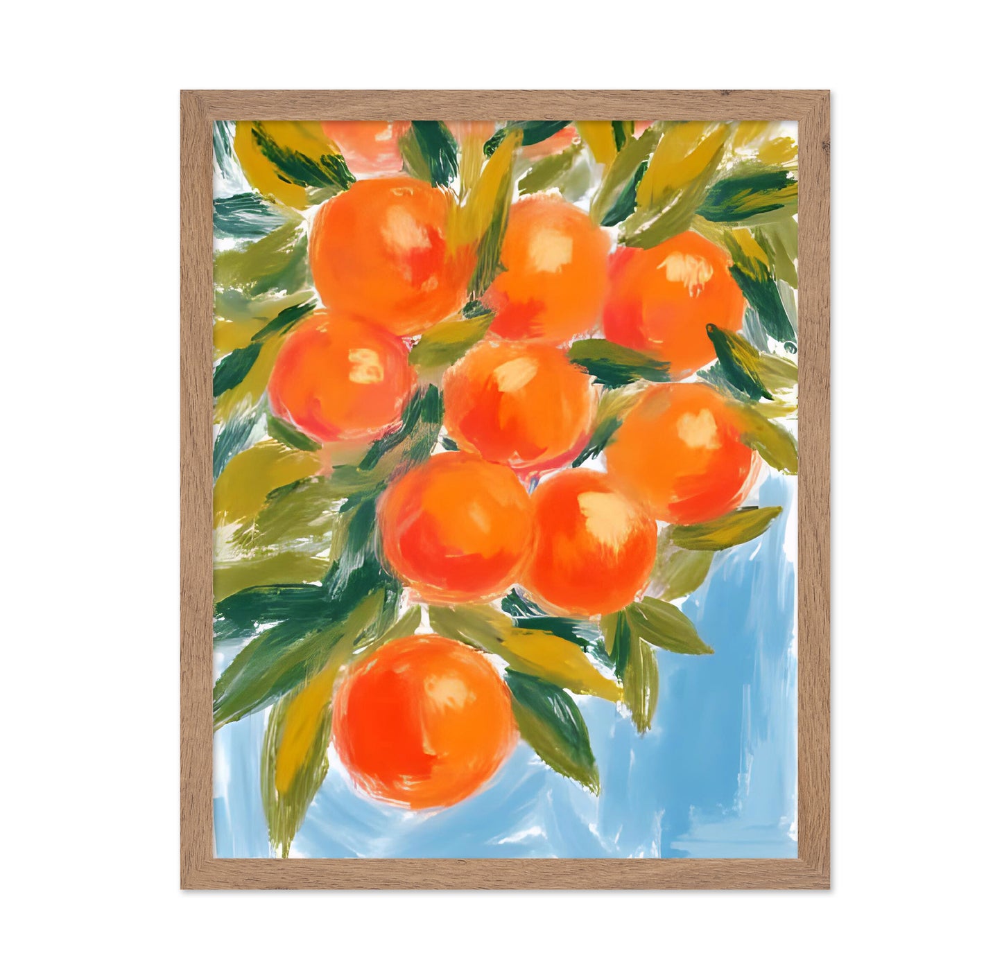 Orange Tree Painting