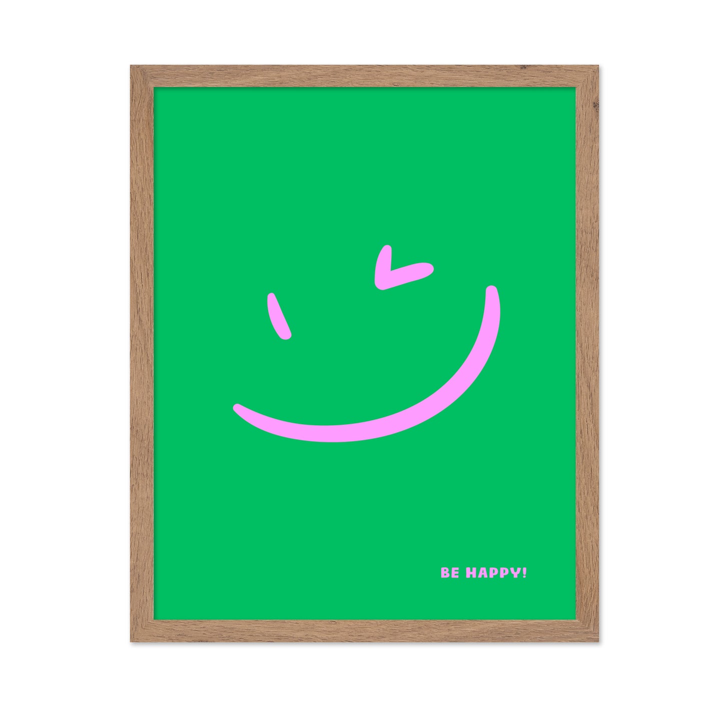 Happy Face Green