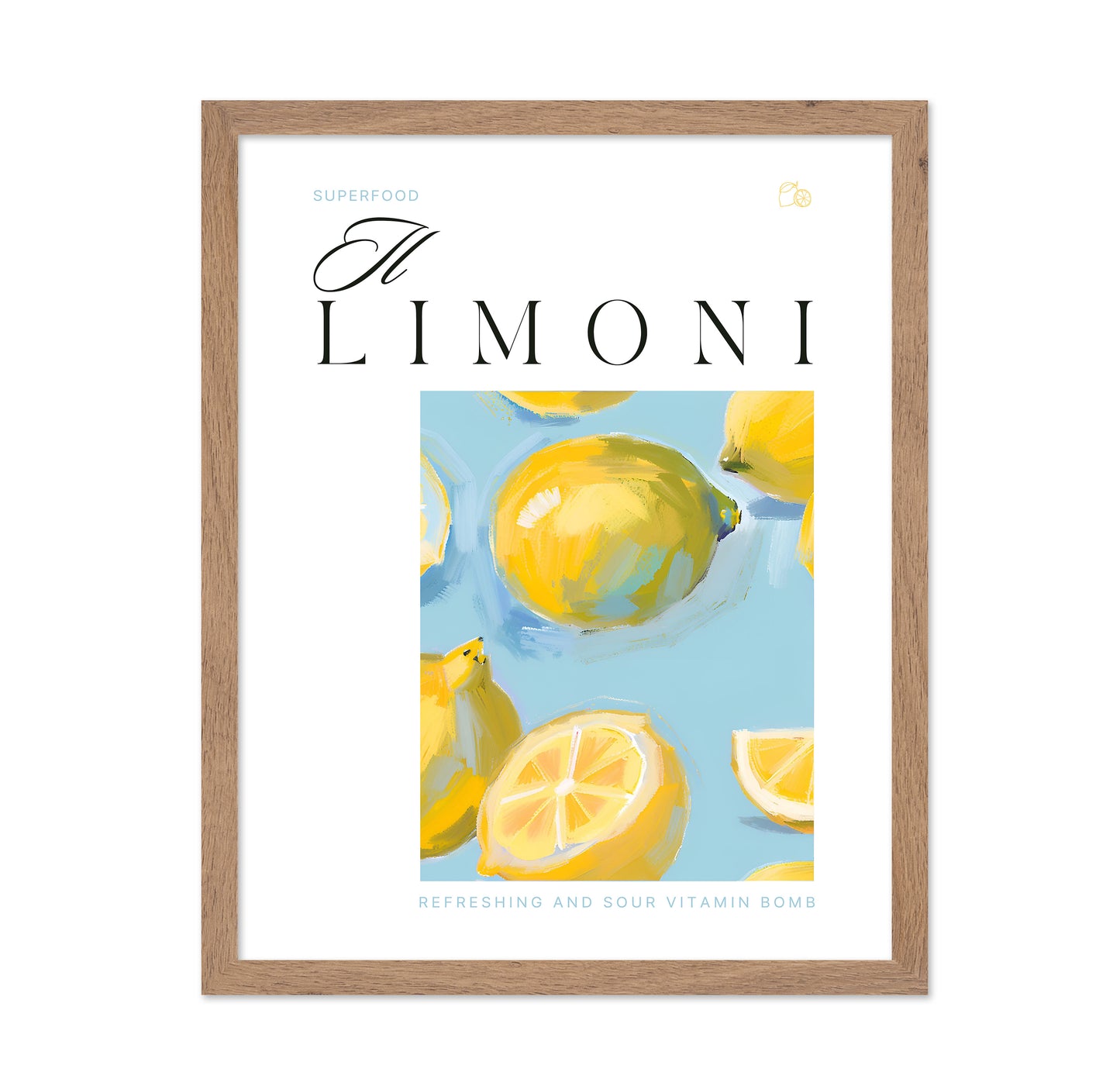 Fresh Lemon Poster