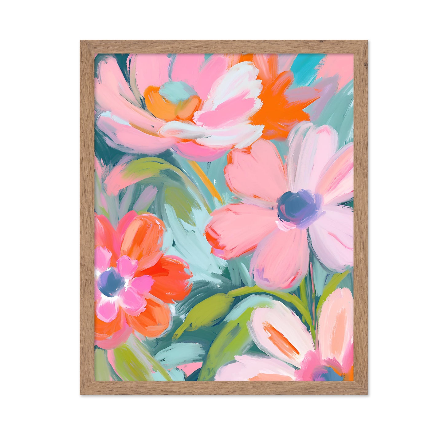 Pastel Garden Bloom