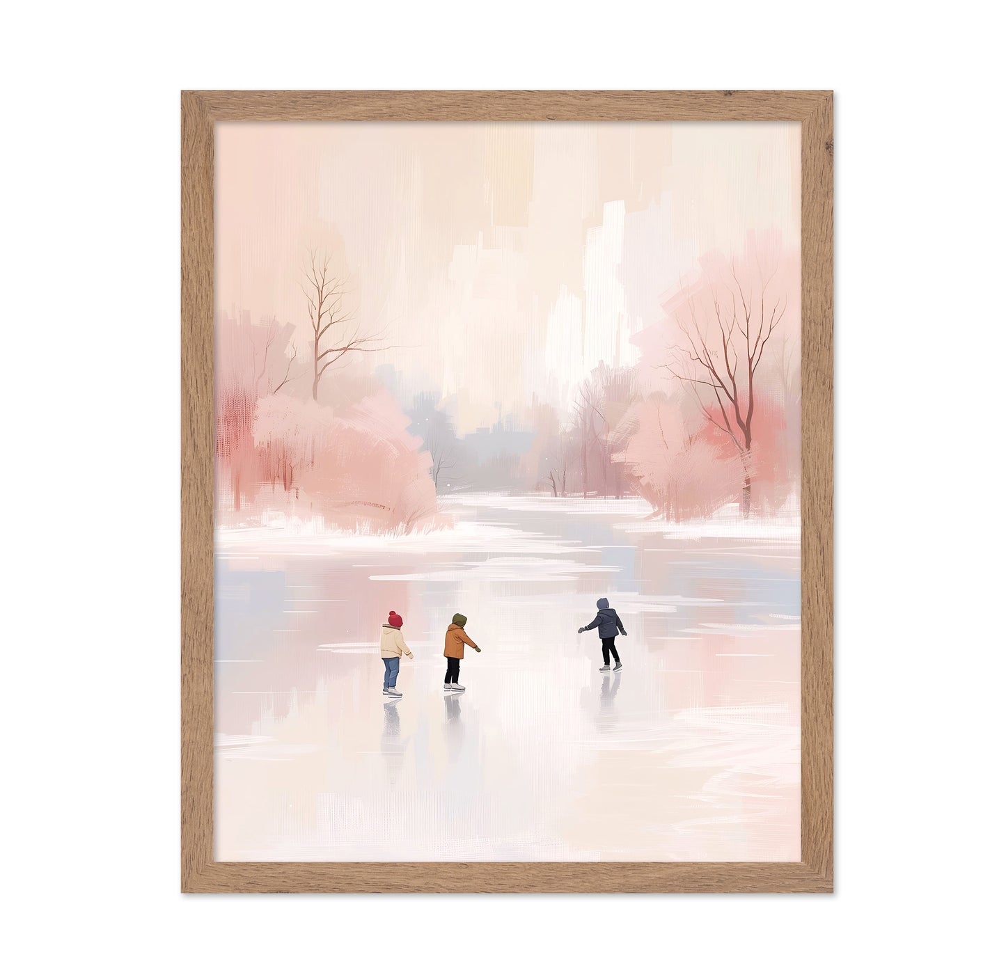 Winter Ice Skating No1