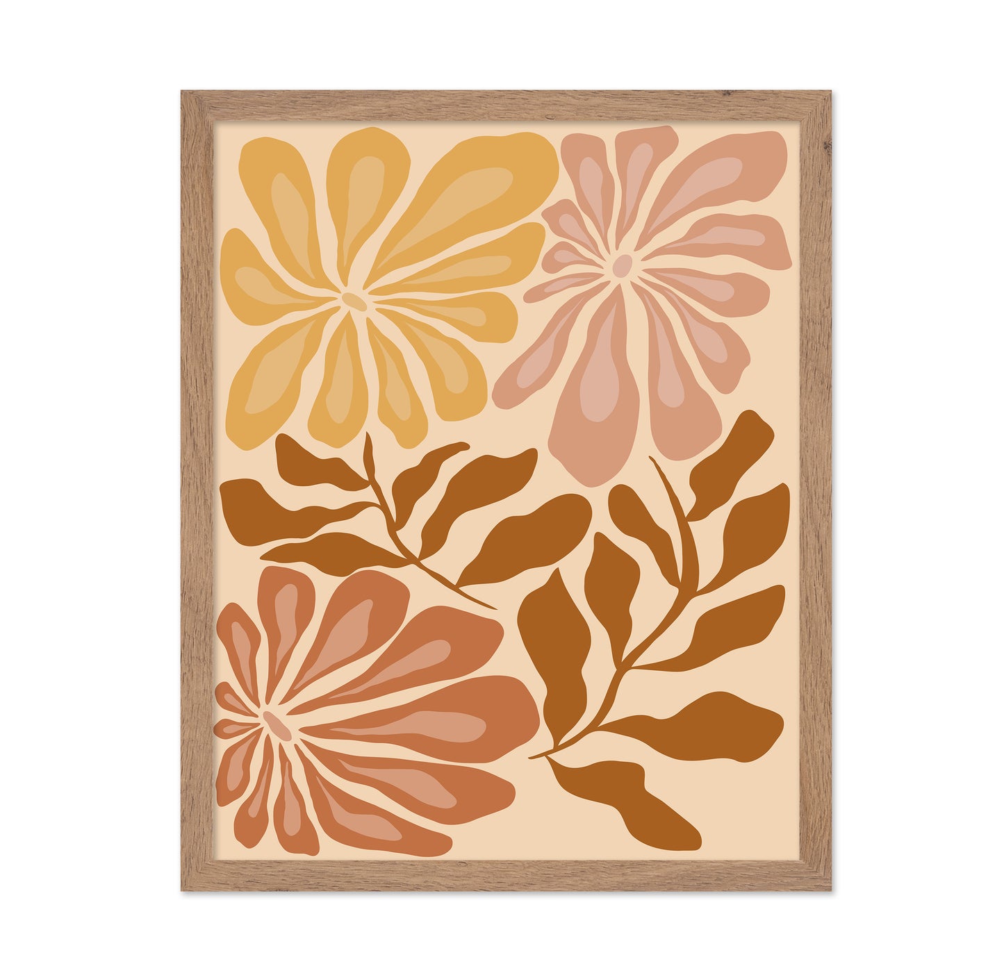 Earthy Floral Harmony