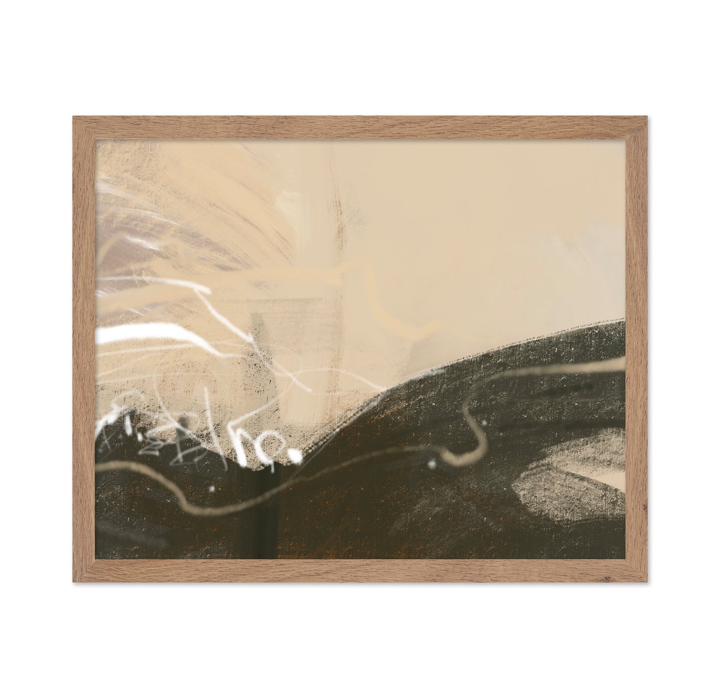 Abstract Night Landscape