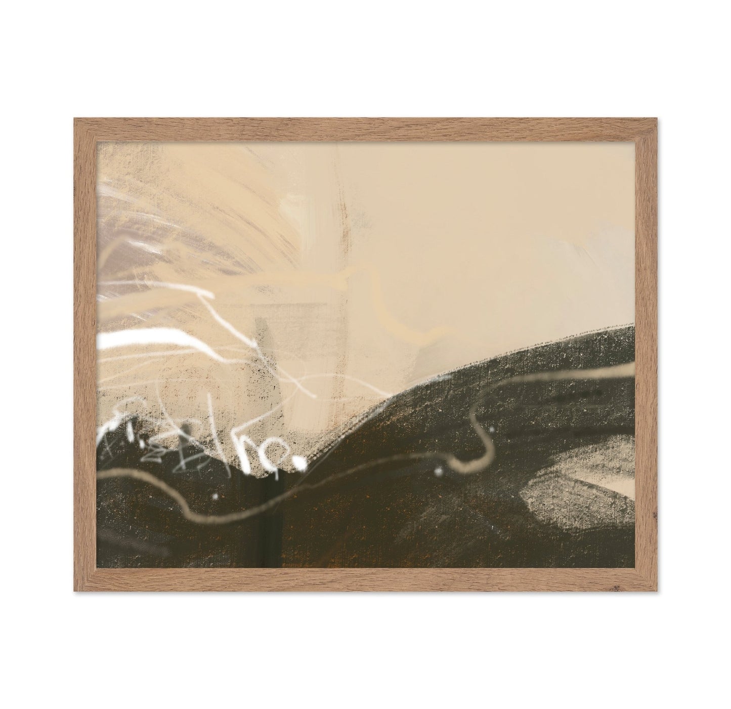 Abstract Night Landscape