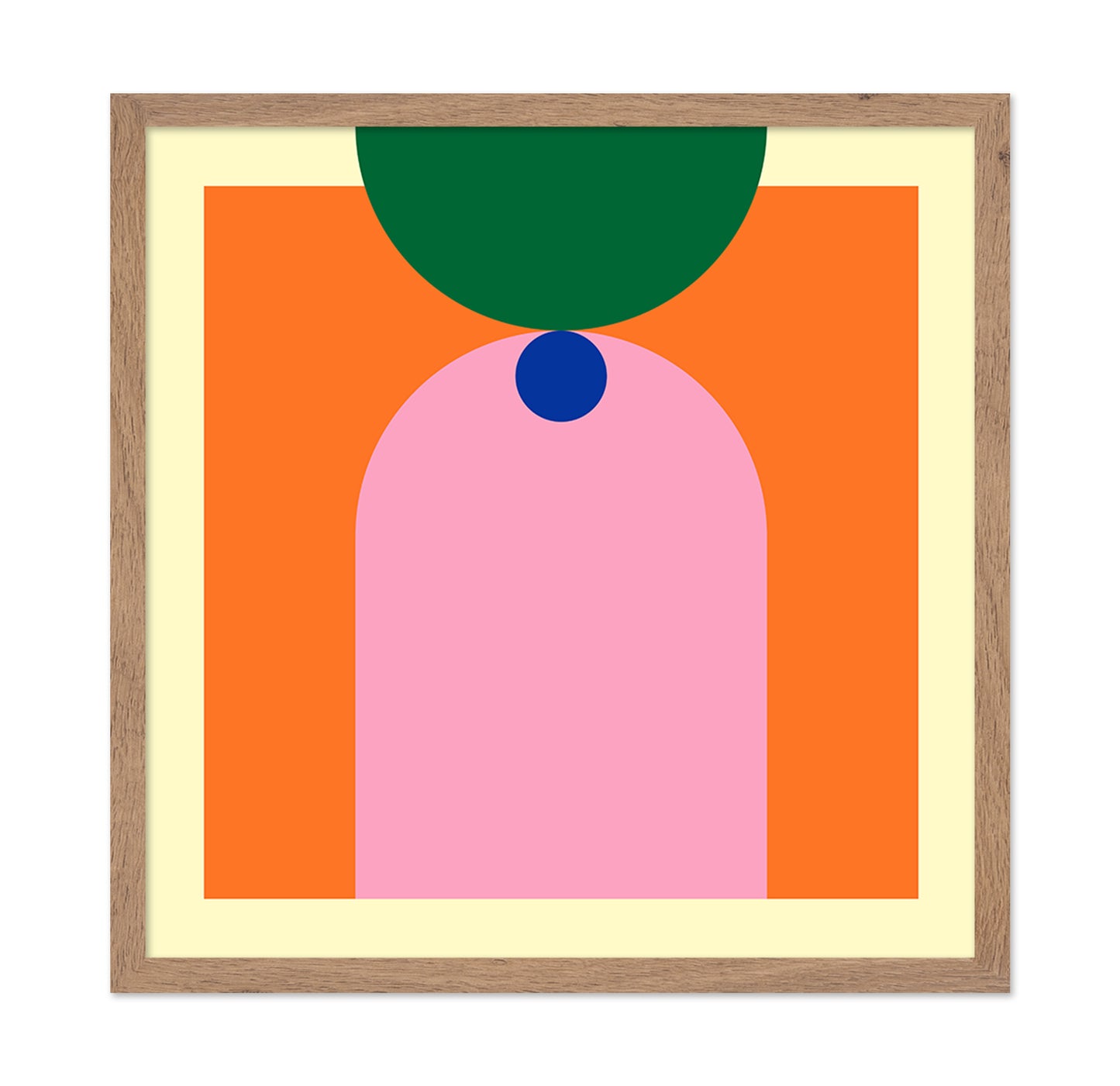 Mid Century Geometric Balance