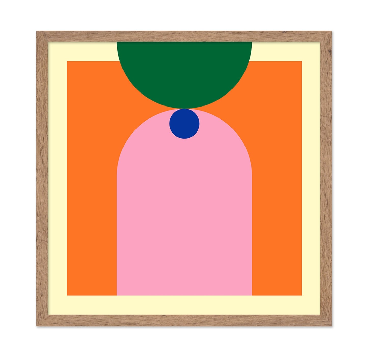 Mid Century Geometric Balance