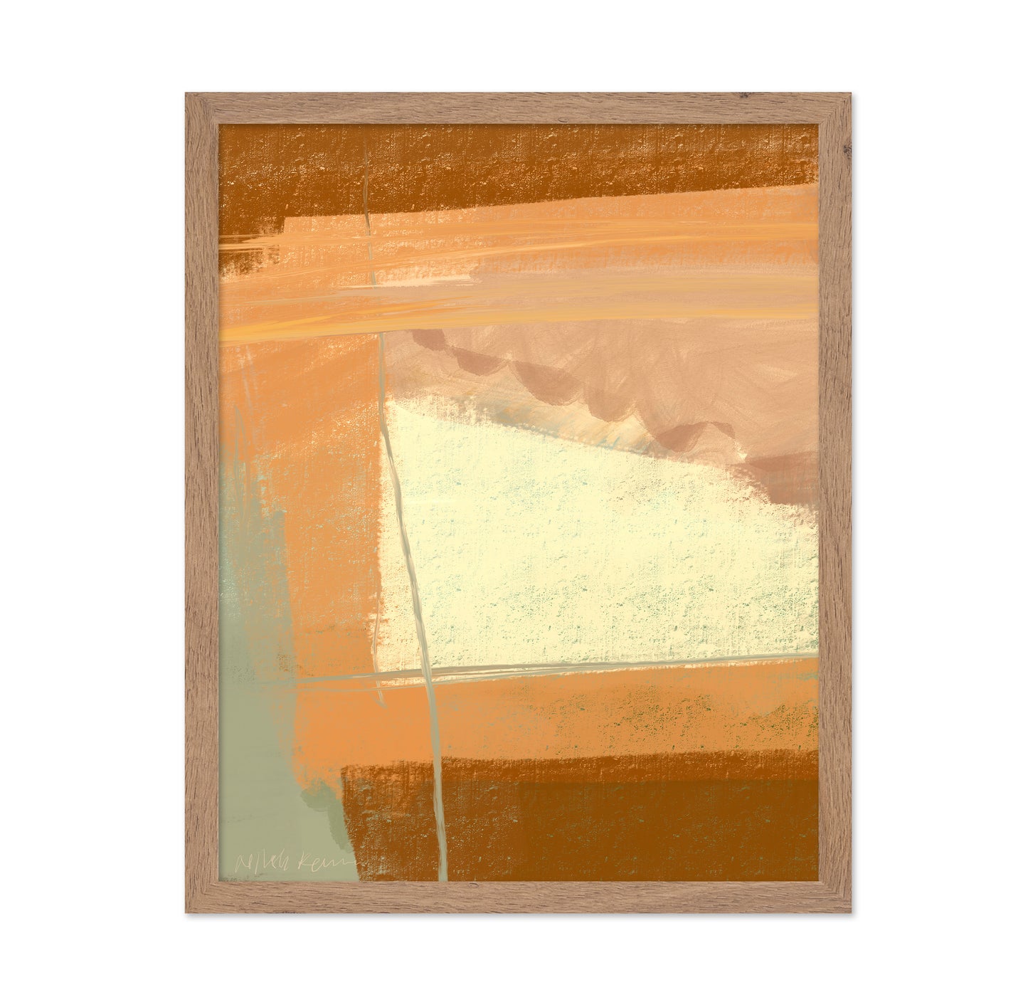 Abstract Desert Horizon