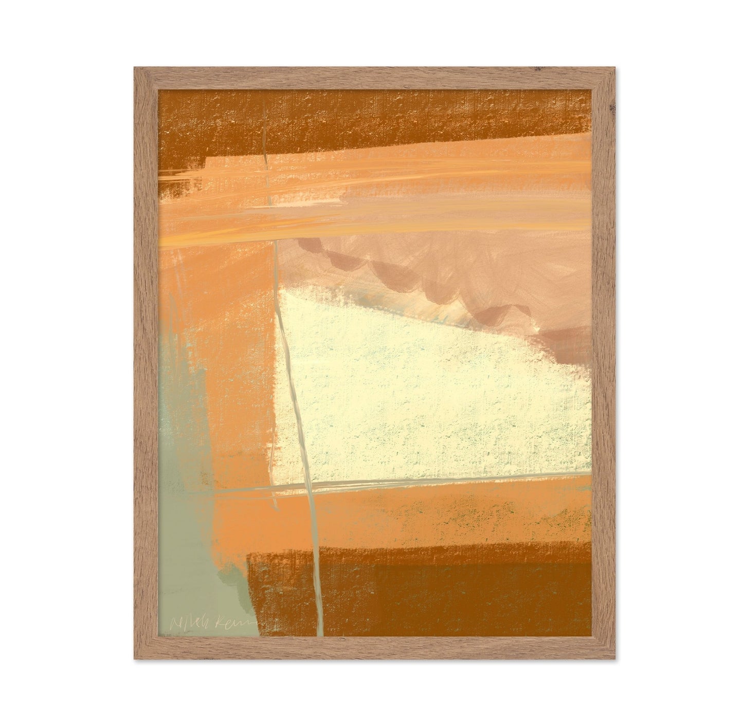 Abstract Desert Horizon