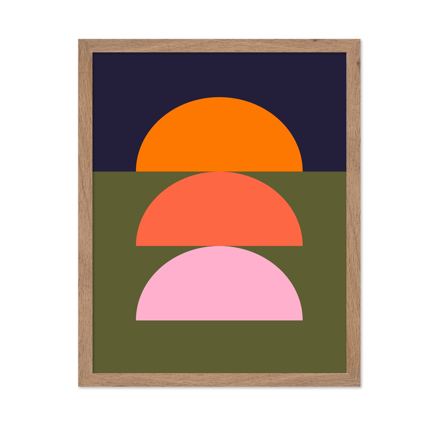 Layered Sunset Arcs