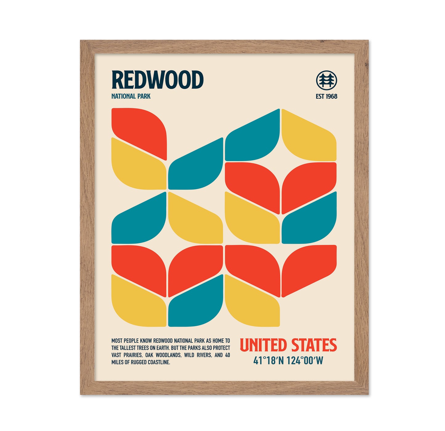 Redwood Leaf Pattern