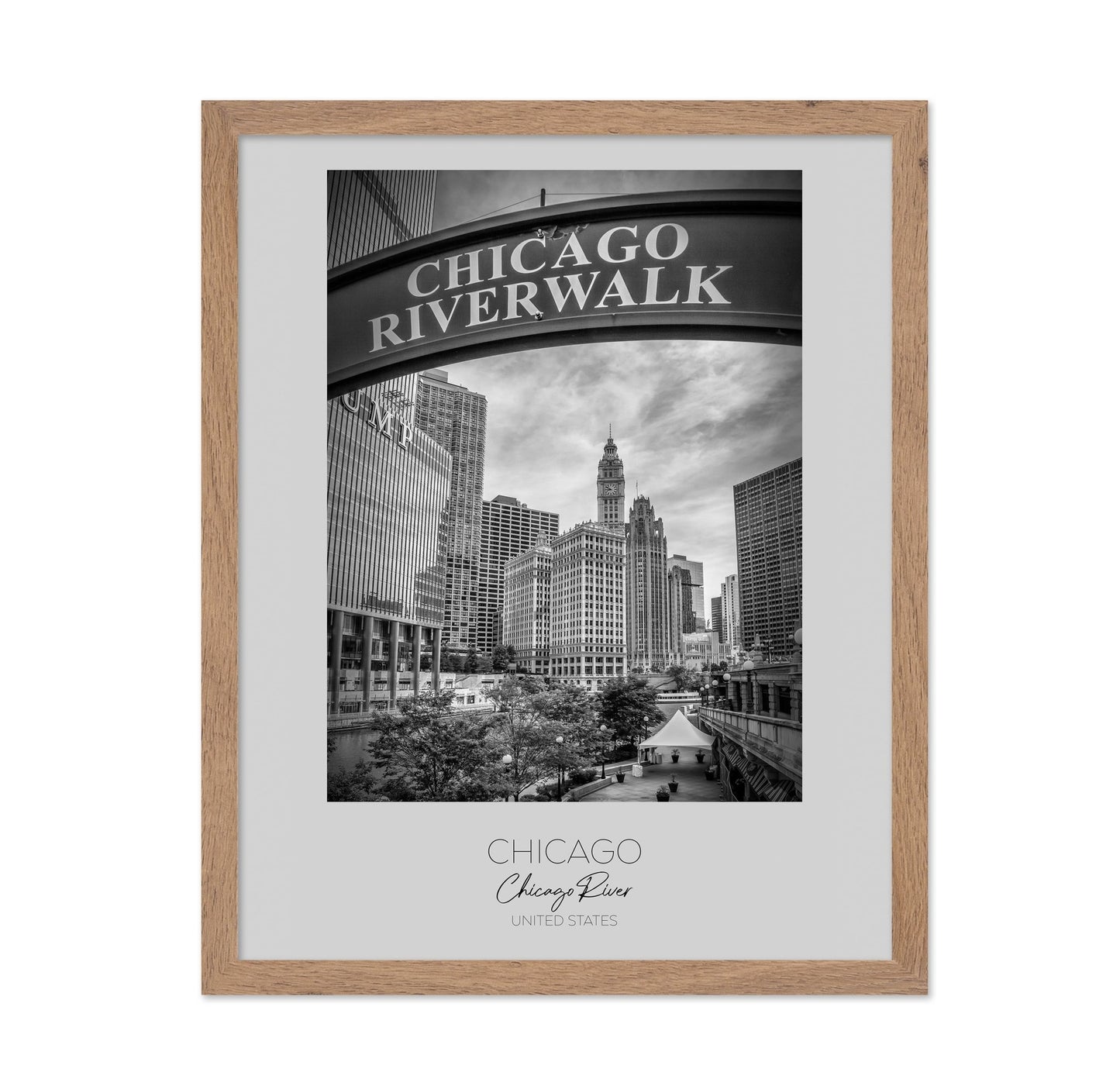 Chicago Riverwalk View