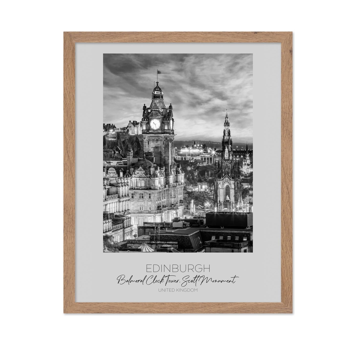 Edinburgh Twilight Skyline