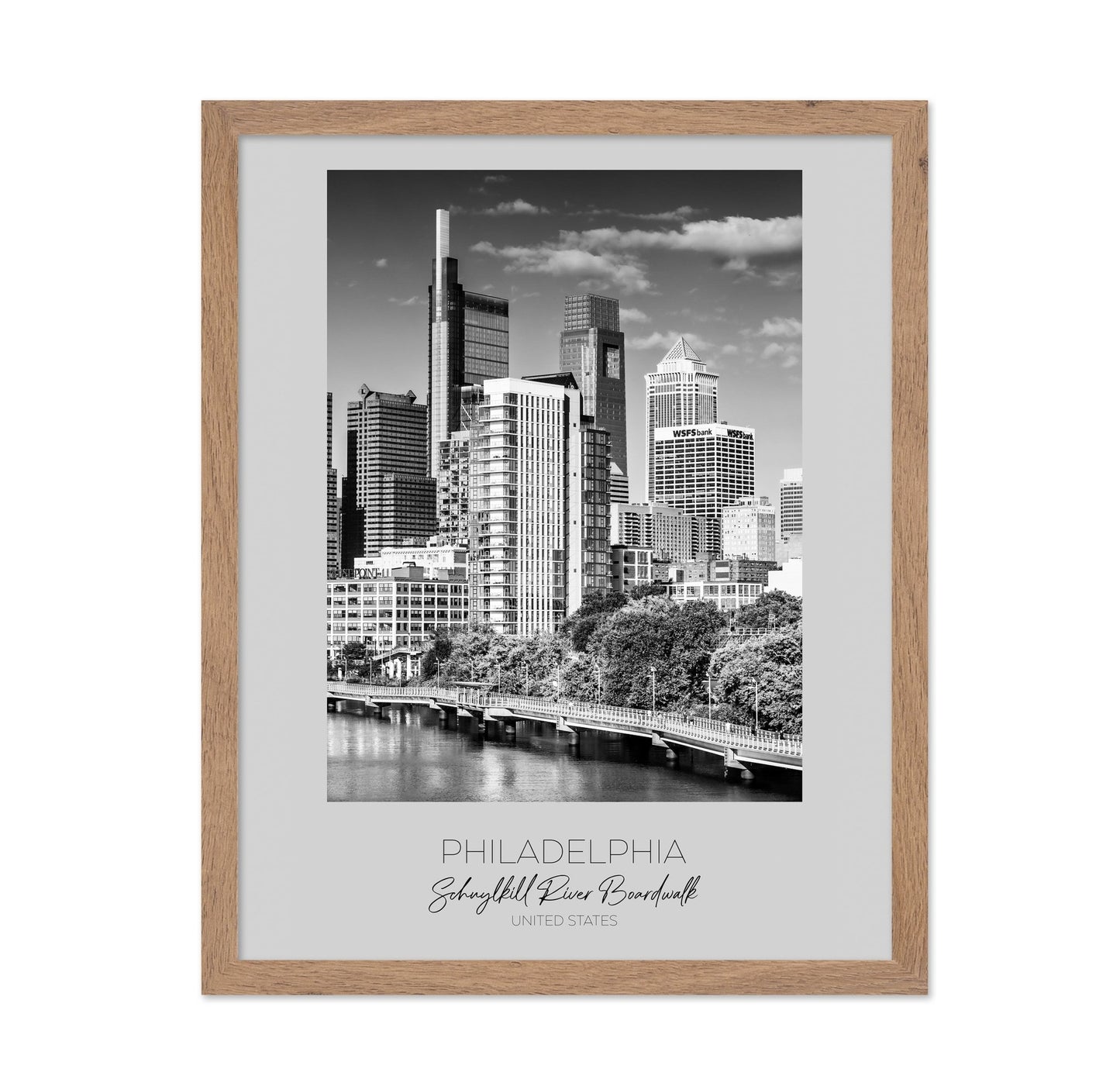 Philly River Skyline