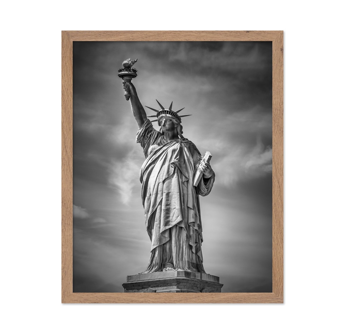 Liberty Statue Monochrome