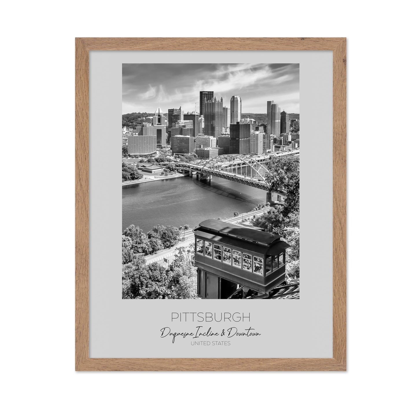 Pittsburgh Skyline View