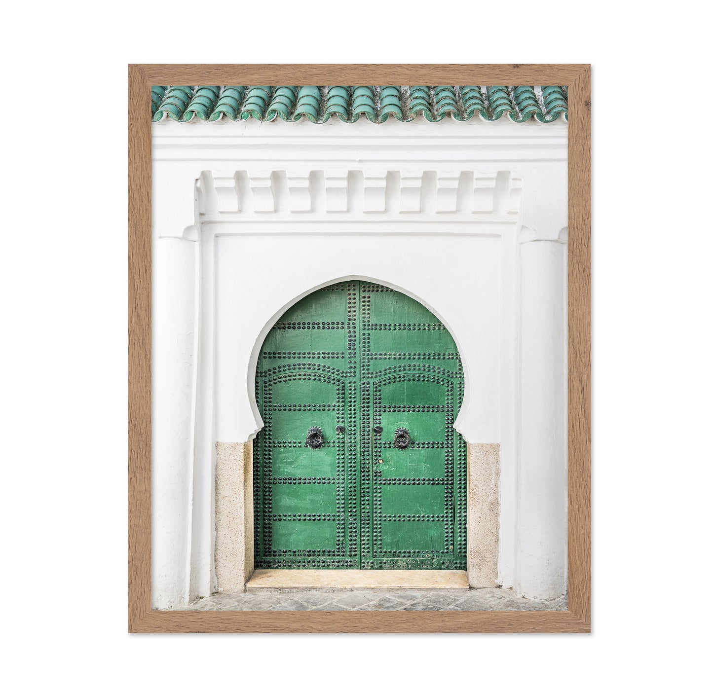 Green Moroccan Door