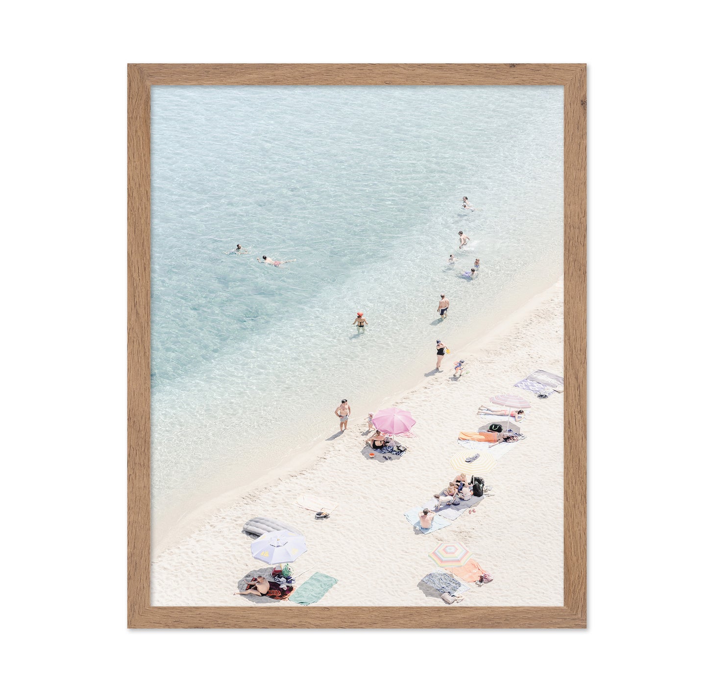 Aerial Beach Scene