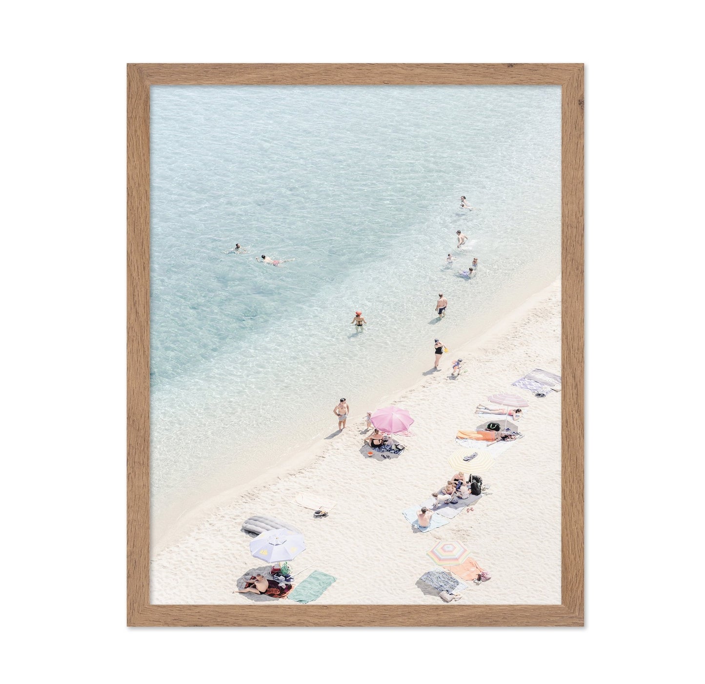 Aerial Beach Scene