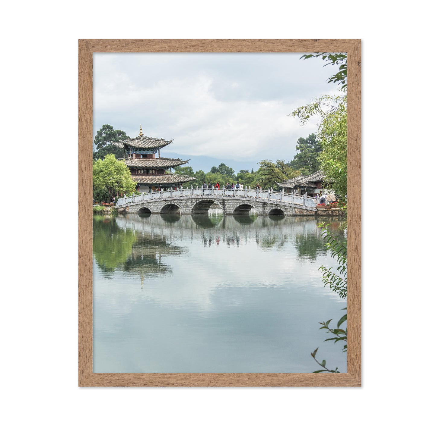 Garden Bridge Reflection