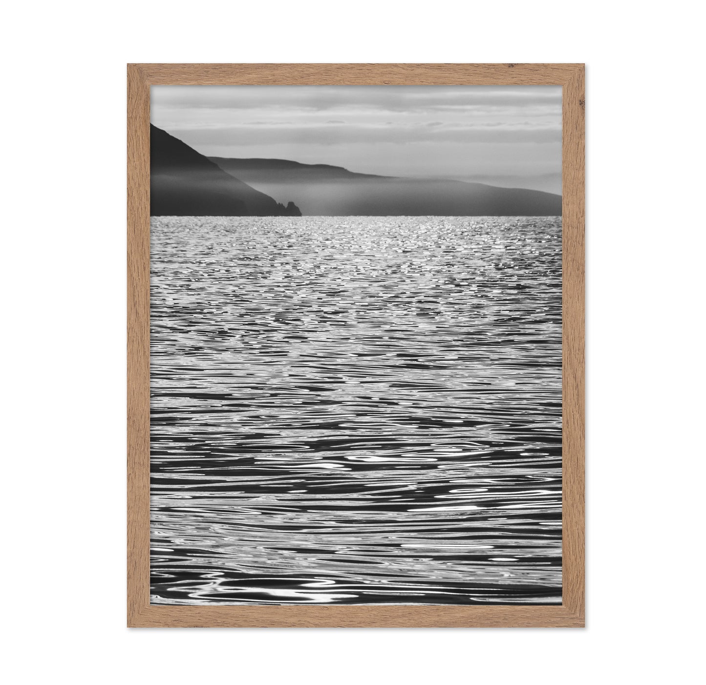 Mountain Sea Reflection
