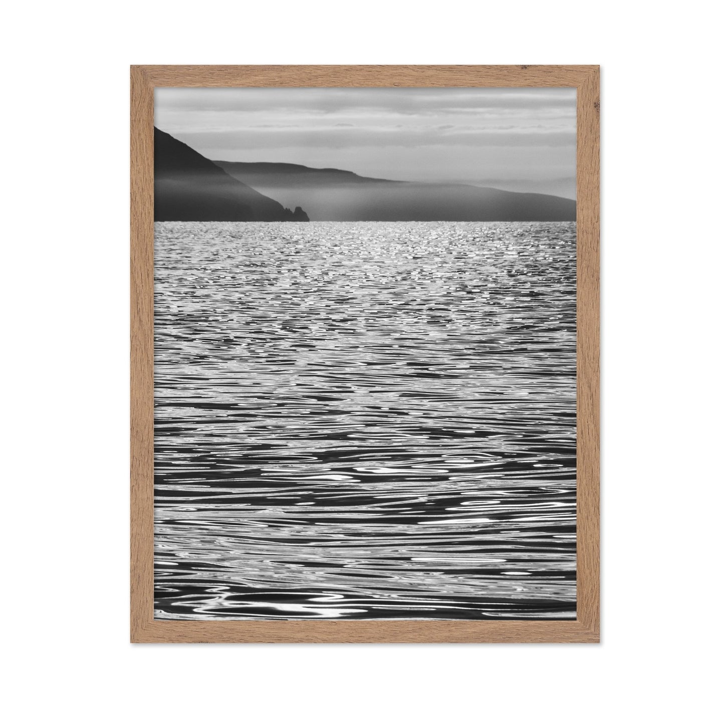 Mountain Sea Reflection