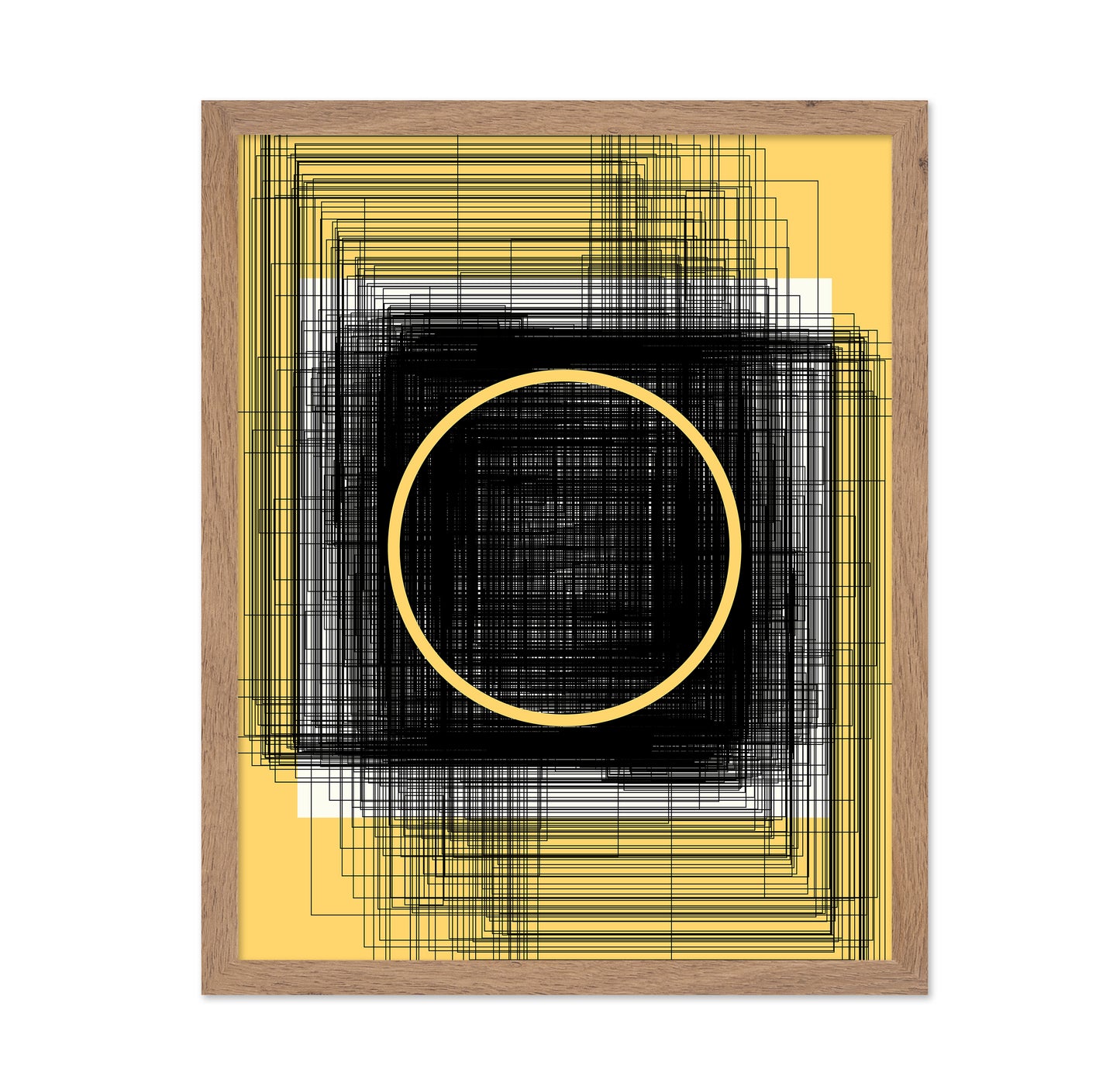 Yellow Circle Grid