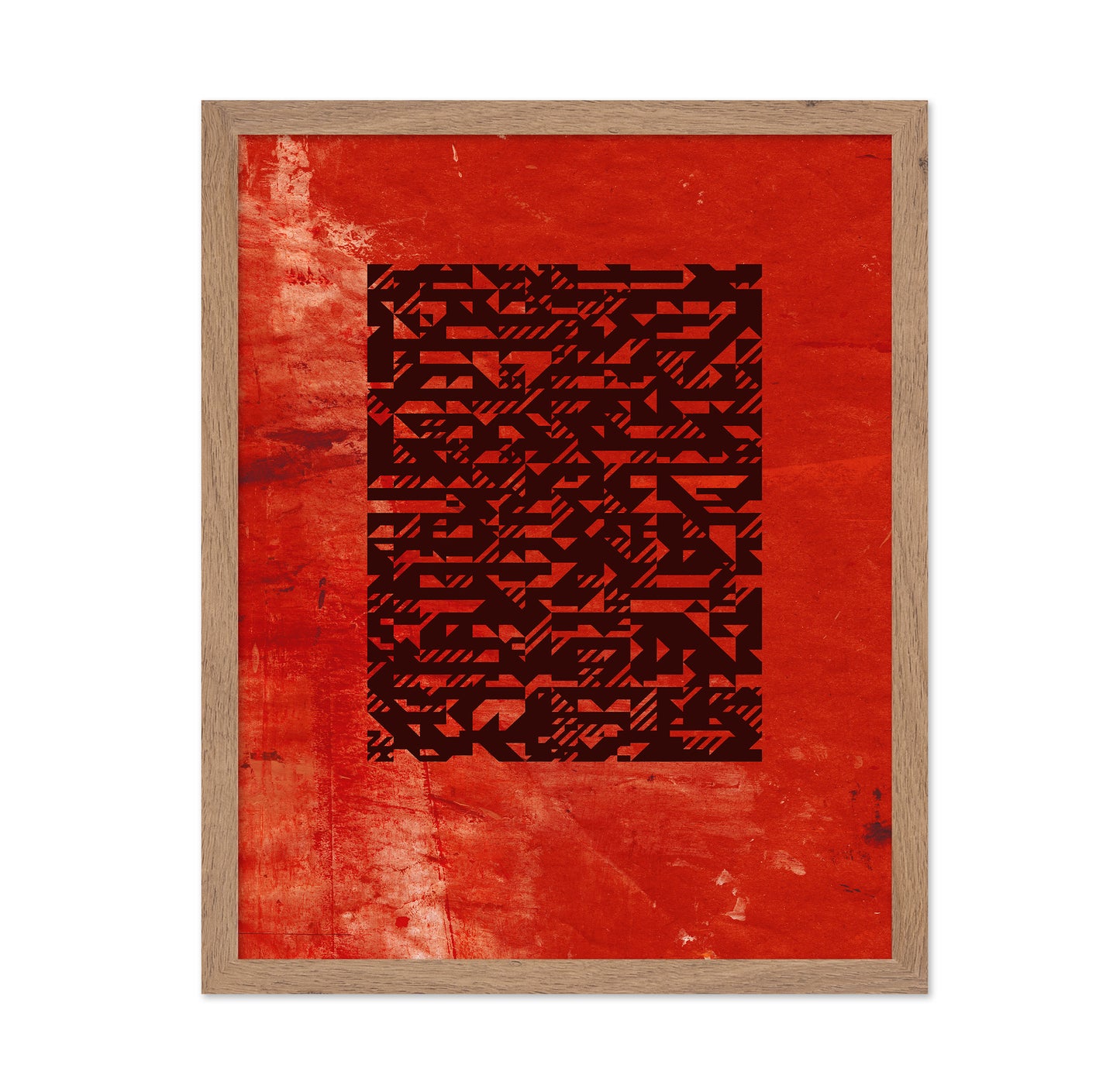 Crimson Pattern Block