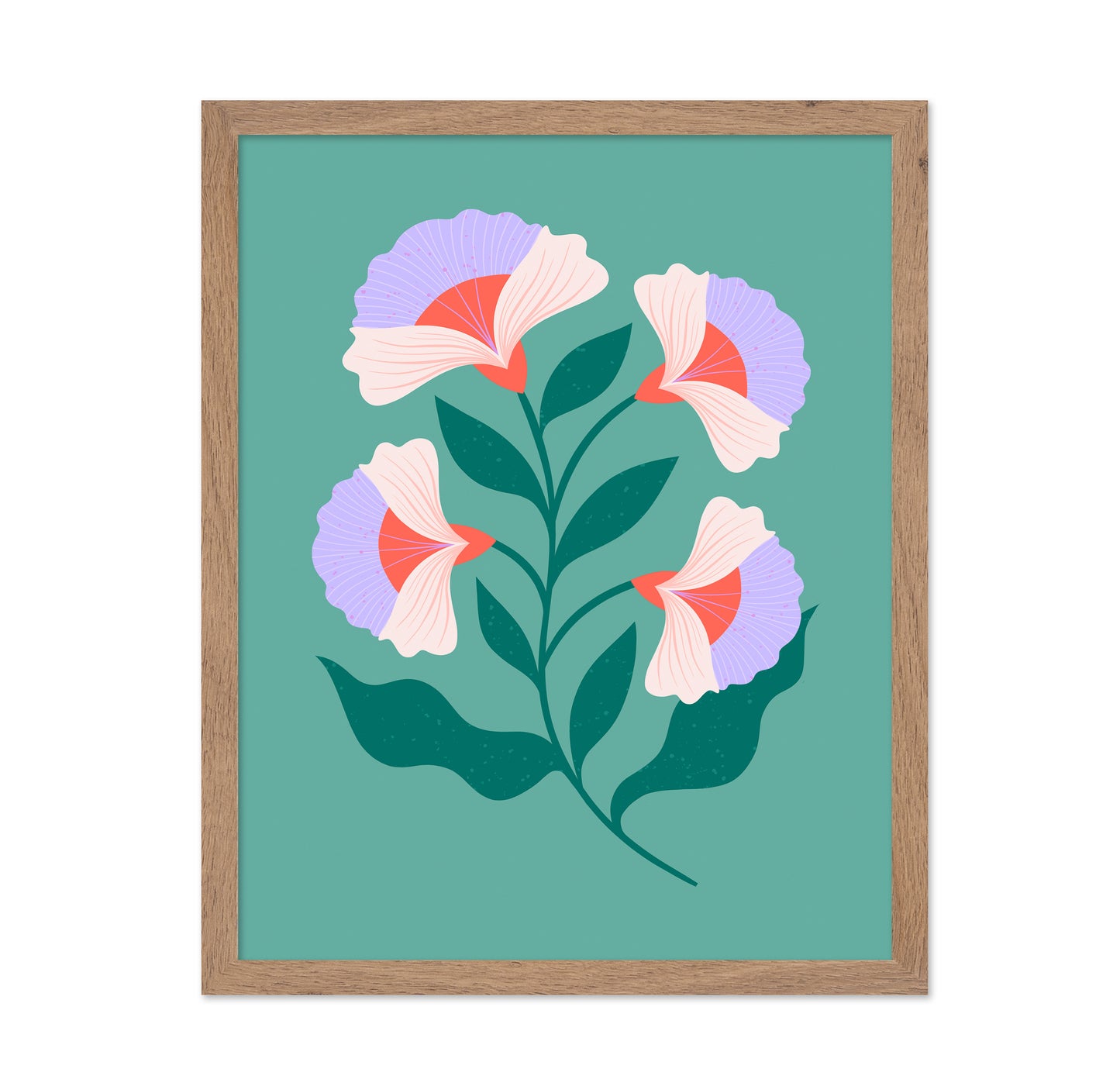 Lilac Cream Flowers