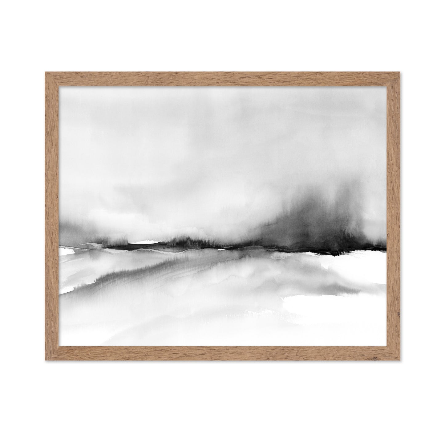 Abstract Ink Landscape