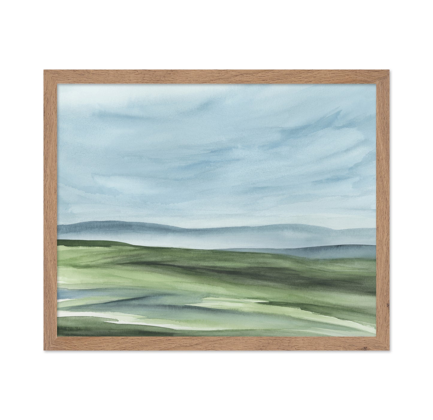 Windswept Valley Scene