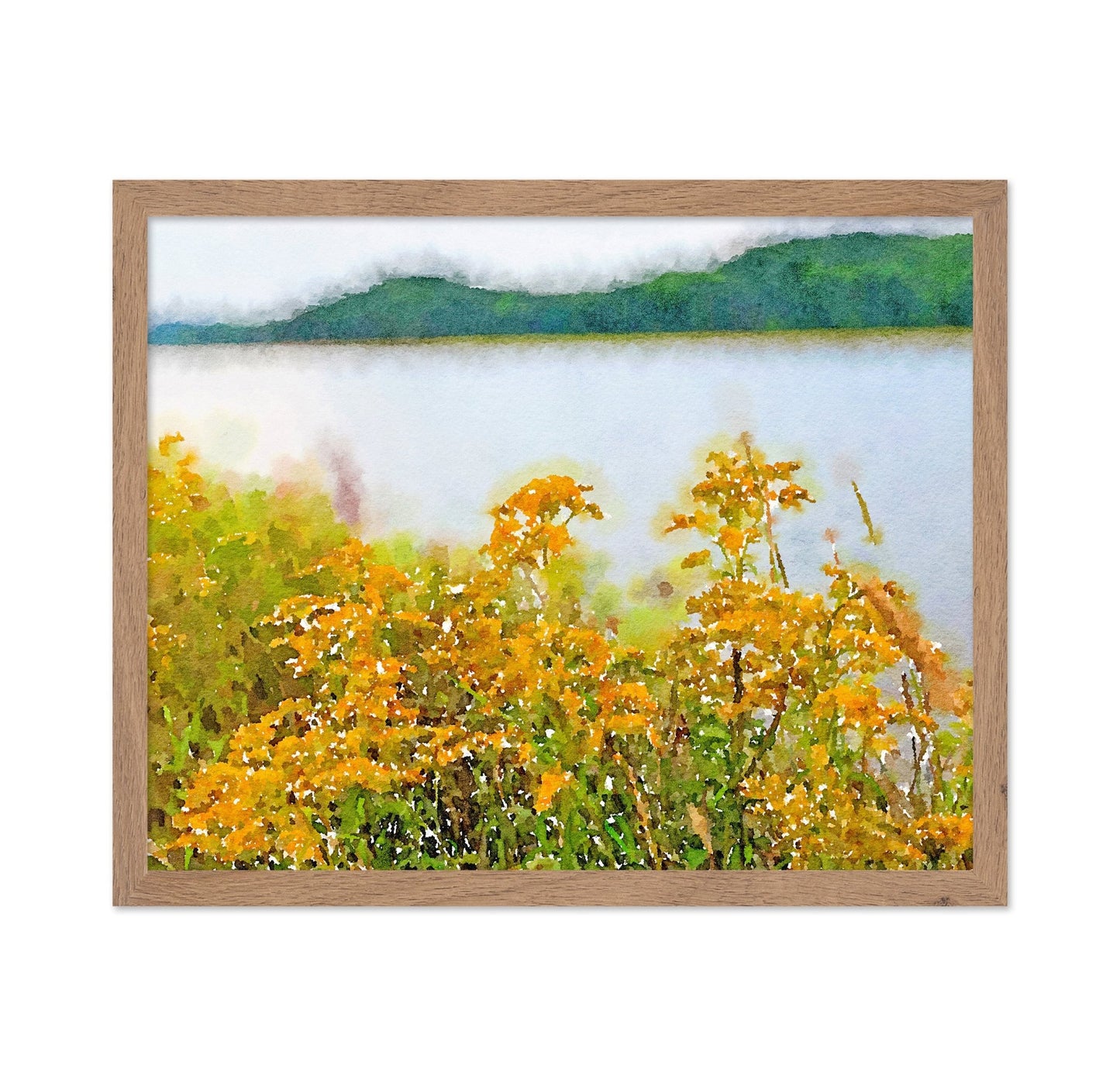 Autumn Lakeside Bloom