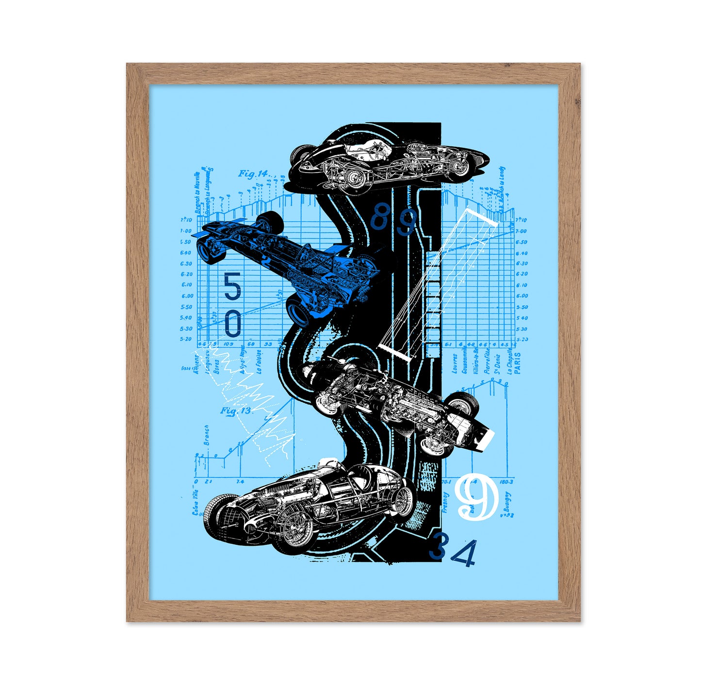 F1 Racing Blueprint No1