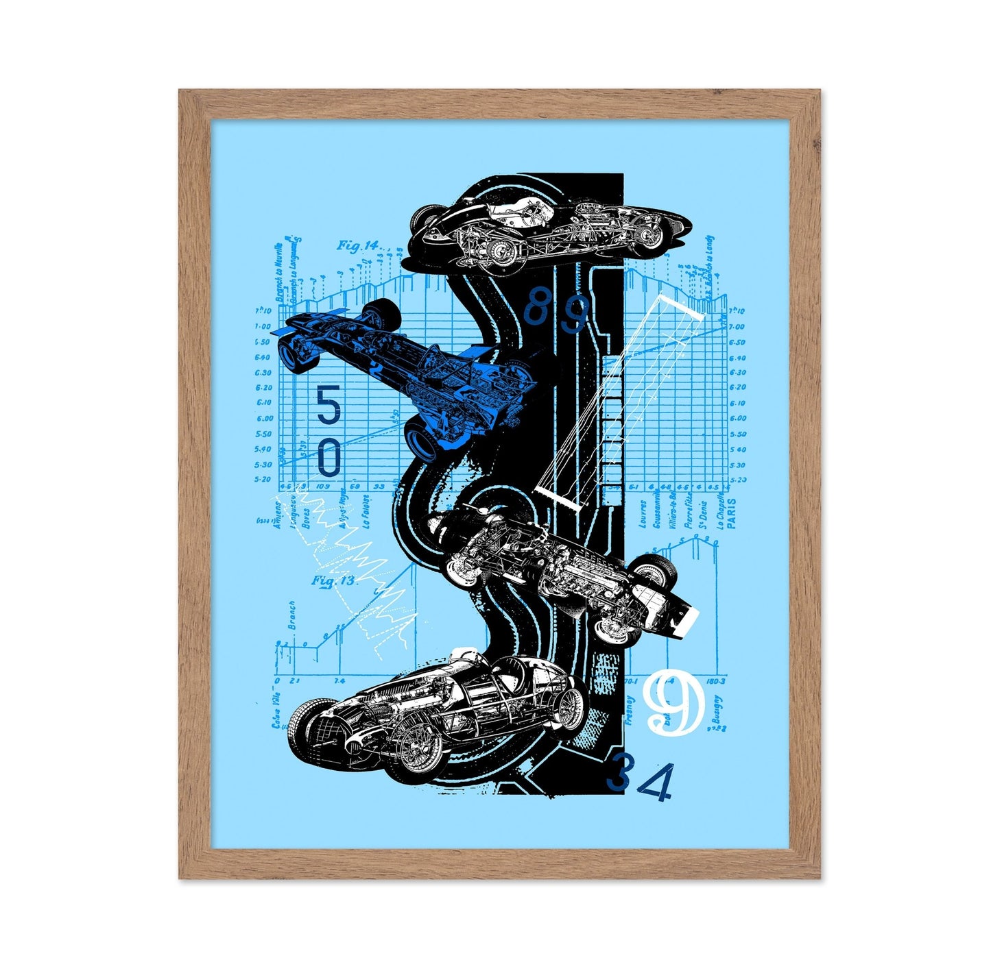F1 Racing Blueprint No1