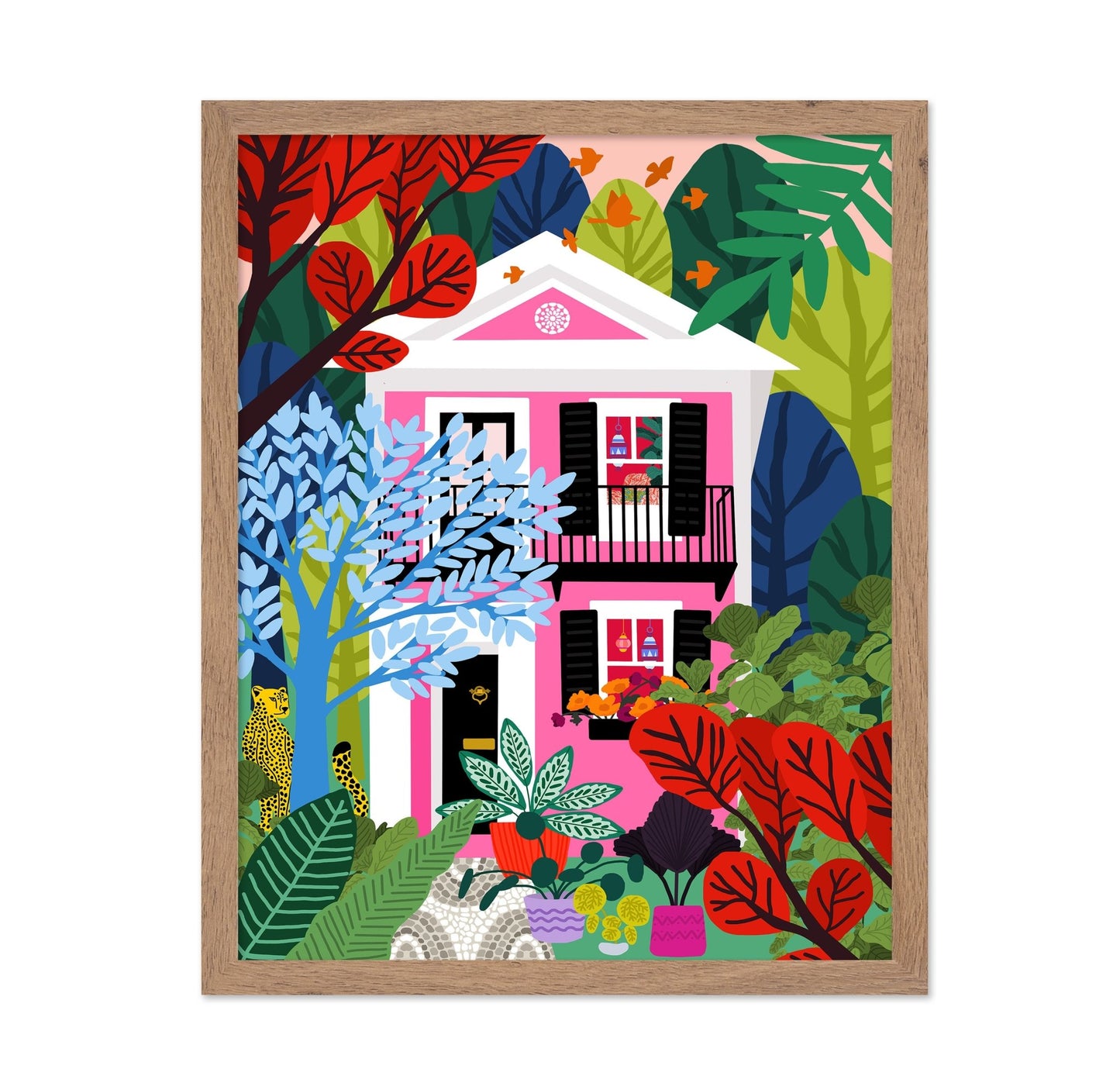 Pink Jungle House