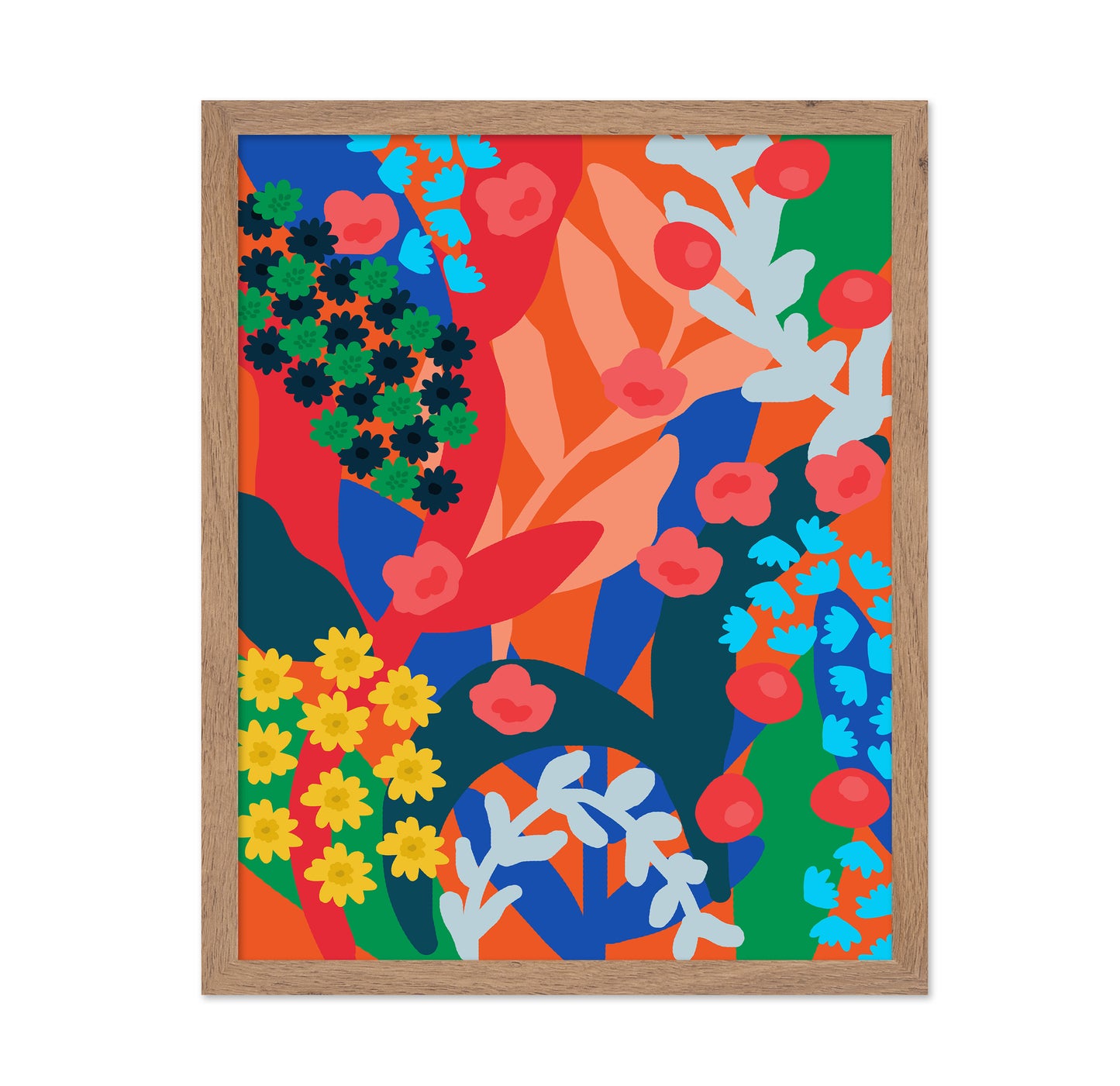 Bold Floral Layers No1