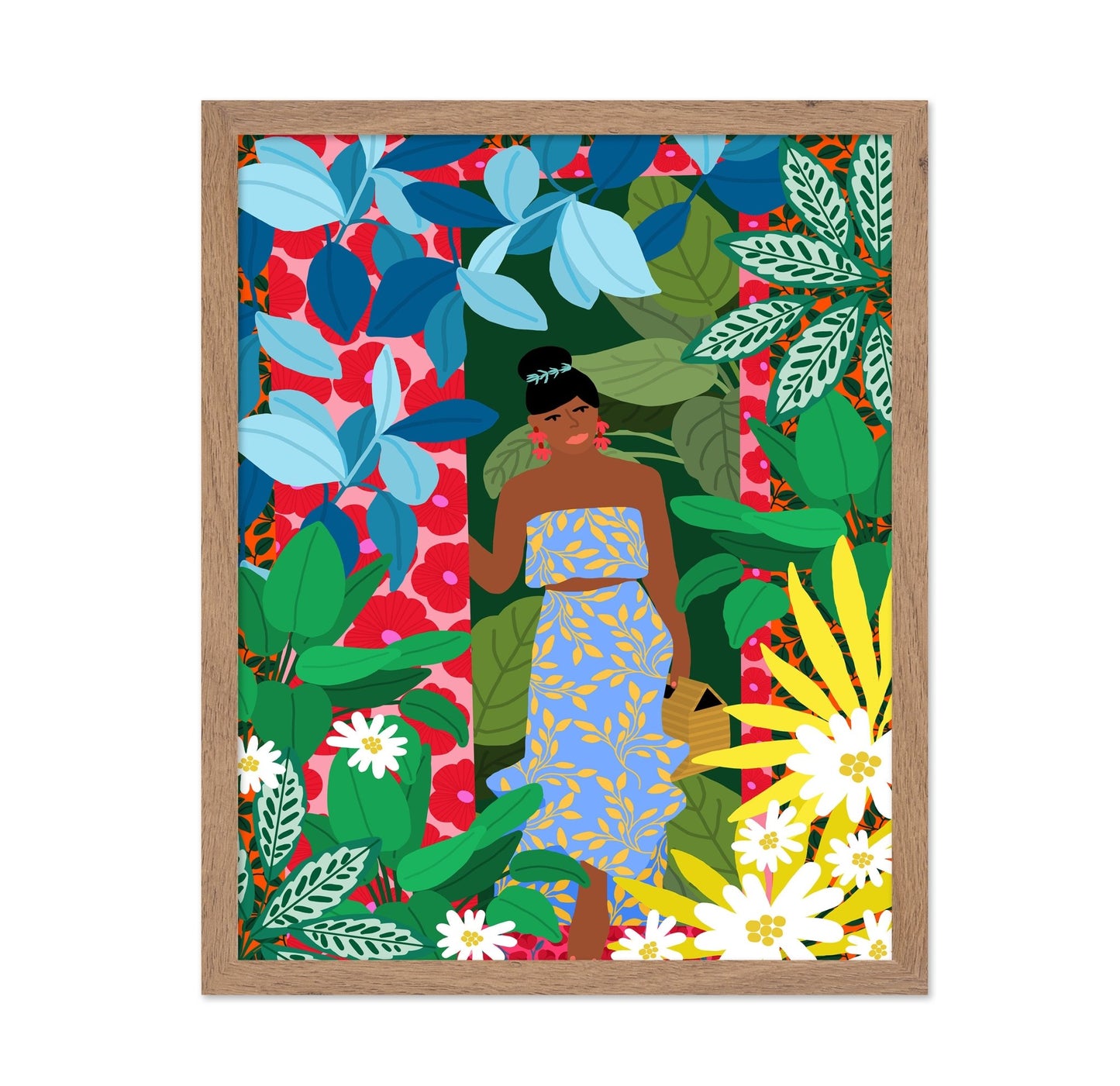 Floral Garden Woman